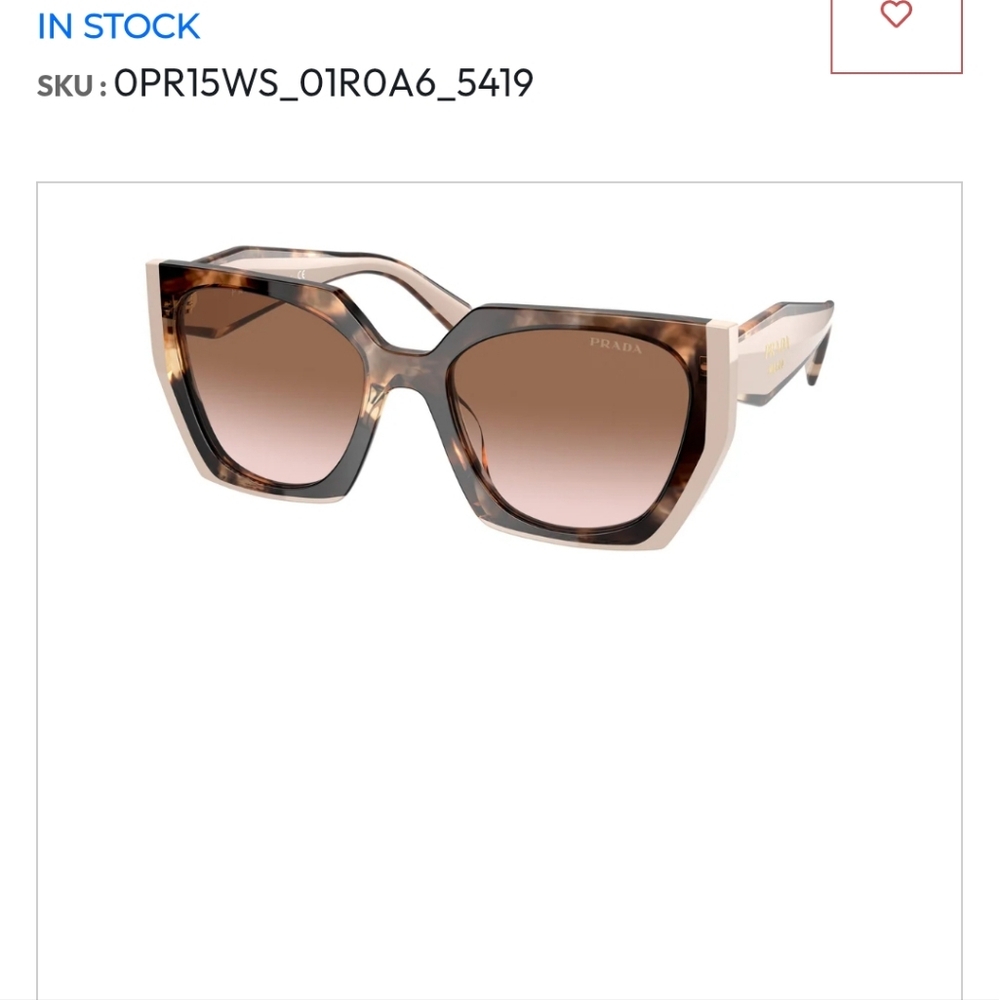 Prada Women's Tortoise Shell Sunglasses